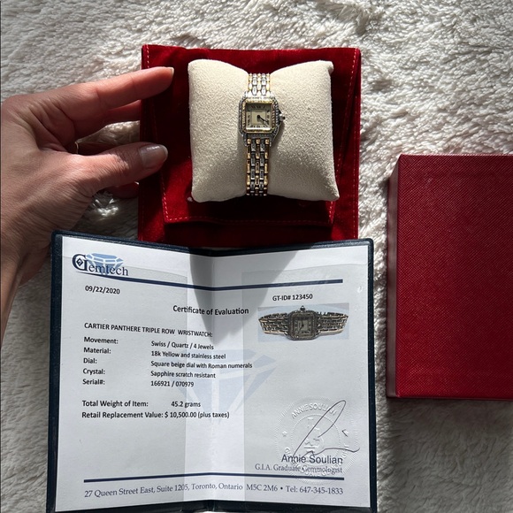 Cartier Accessories - Cartier Panthere 2 tone Watch